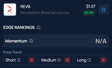 Why Did Revelation Biosciences (REVB) Stock Jump Over 25% After-Hours?