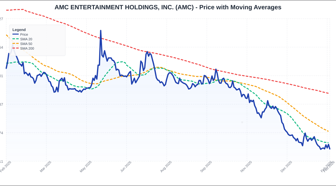 AMC Entertainment Stock Hits New All-Time Low: What’s Driving The Action?