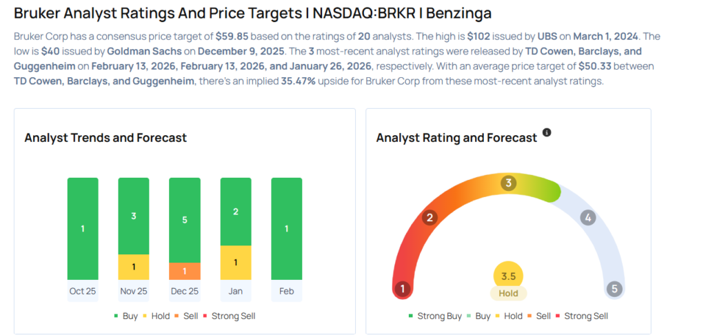 These Analysts Cut Their Forecasts On Bruker Following Q4 Results