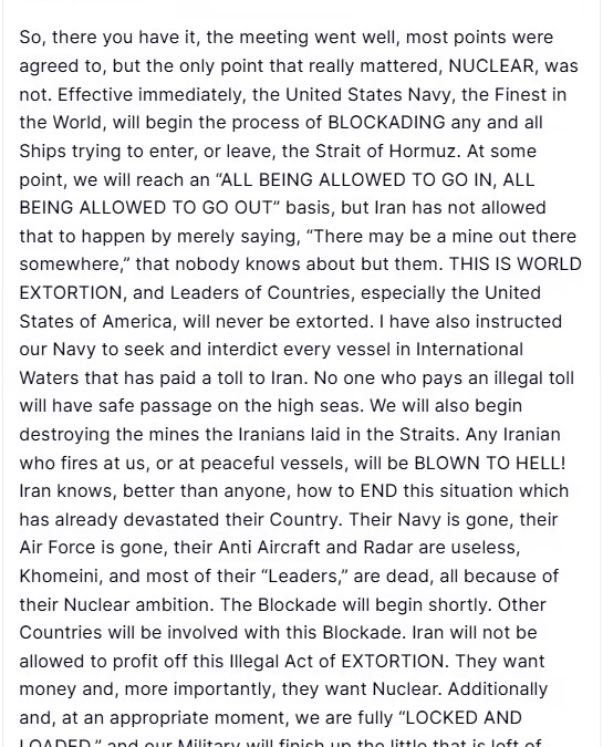 Oil Prices Surge 7% After Trump’s Naval Blockade Threatens Supply: USO, BNO ETFs Spike